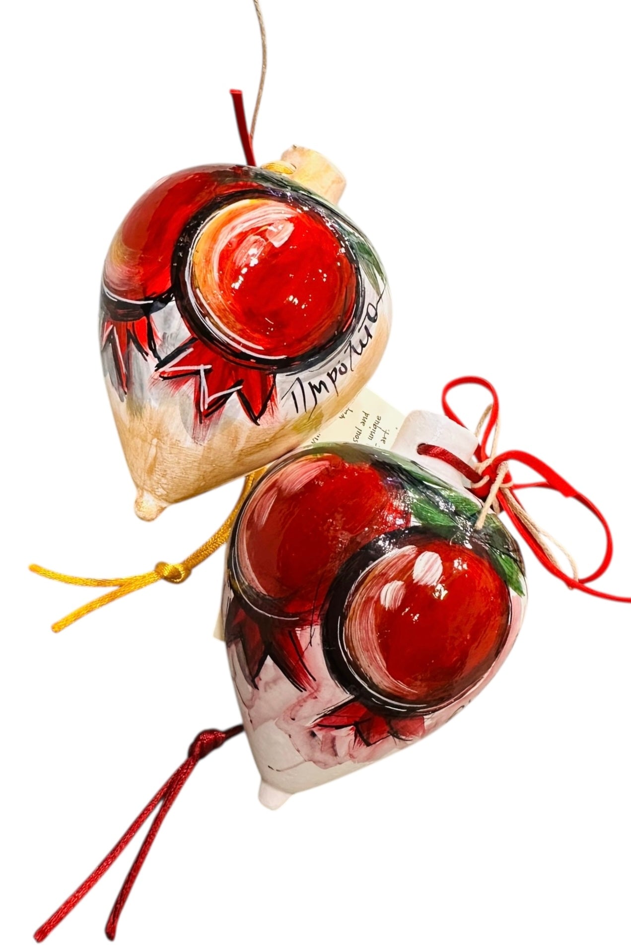 Ψαρόνι - Κεραμική σβούρα "Ρόδια"