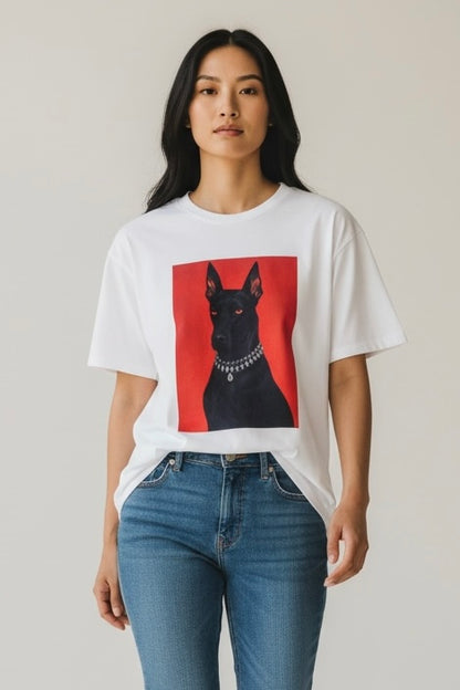 Charizma - Oversized Μακό T-Shirt Miss Dober