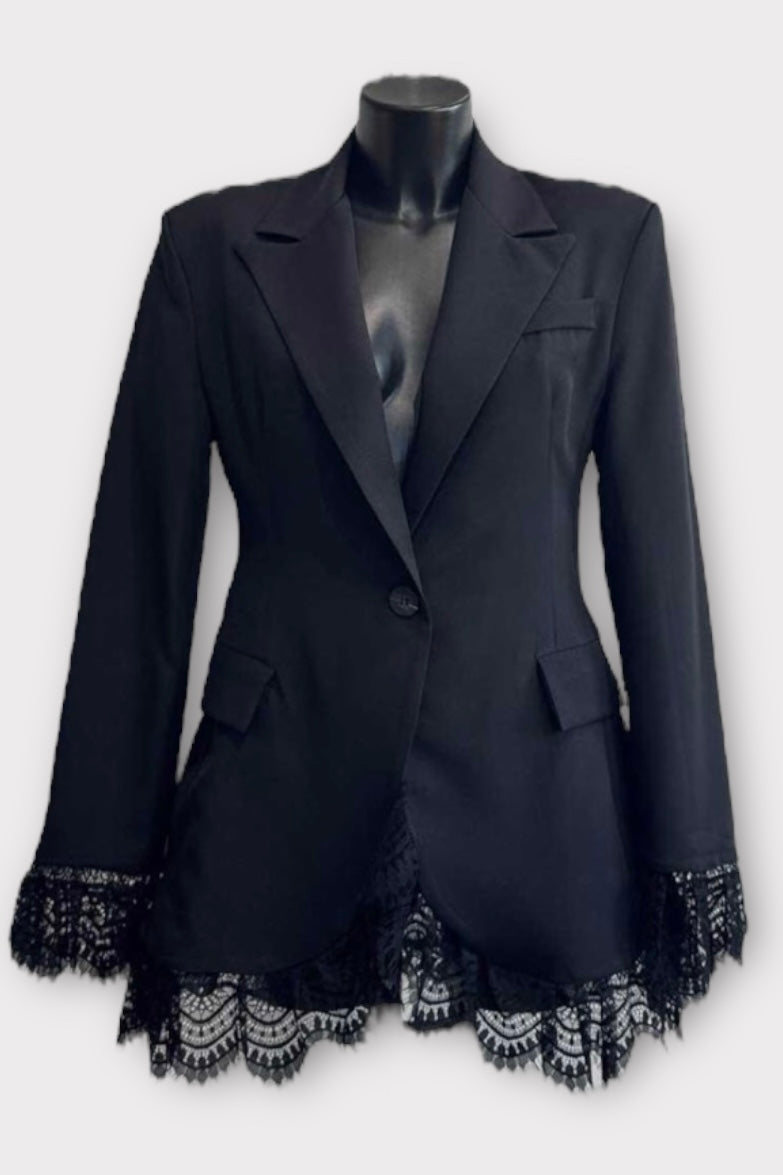 Charizma - Σακάκι Με Δαντέλα