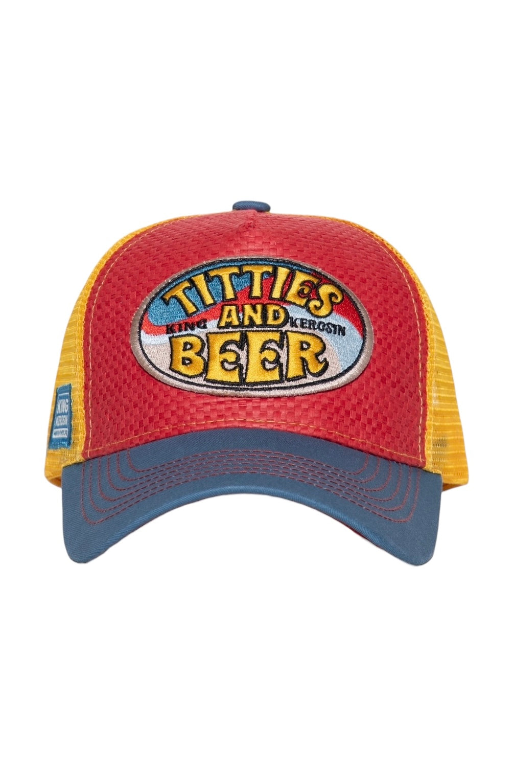 King Kerosin - Καπέλο Jockey «Titties & Beer» Red
