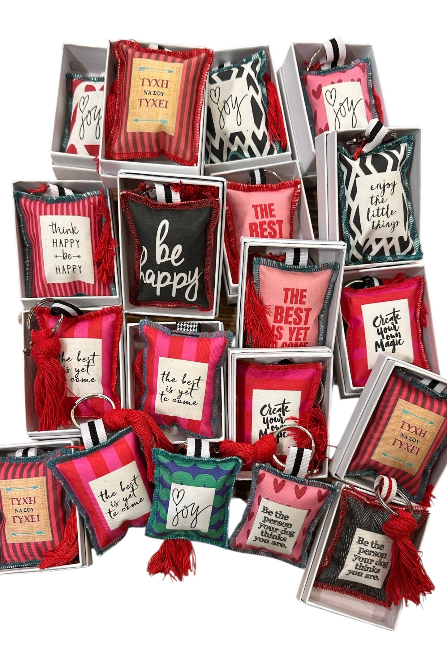 Maria Davilla - Χειροποίητο Γούρι Μπρελόκ The Best is Yet To Come