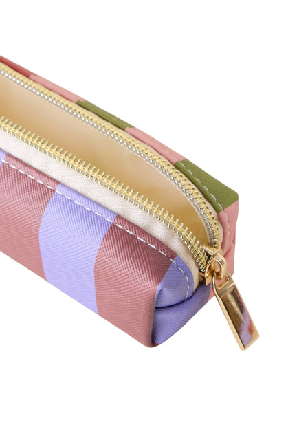 Designworks A Dopo Bold Stripe – Σετ Στυλό & Θήκης από Vegan Leather