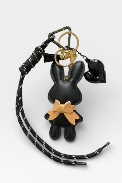 Charizma - Μπρελόκ & Bag Charm Μαύρο Bunny