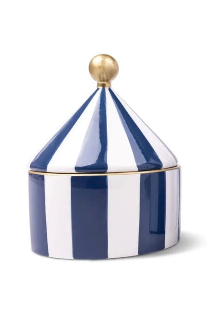 Designworks Navy Stripe - Κεραμικό Κουτί Αποθήκευσης