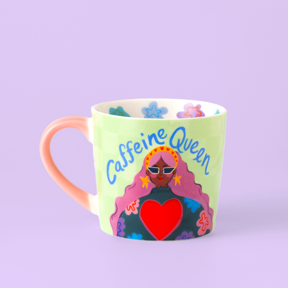 Eleanor Bowmer- Caffeine Queen Κεραμική Κούπα 300ml