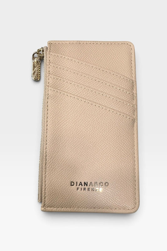 Diana & Co Firenze - Unisex Πορτοφόλι Card Holder Nude