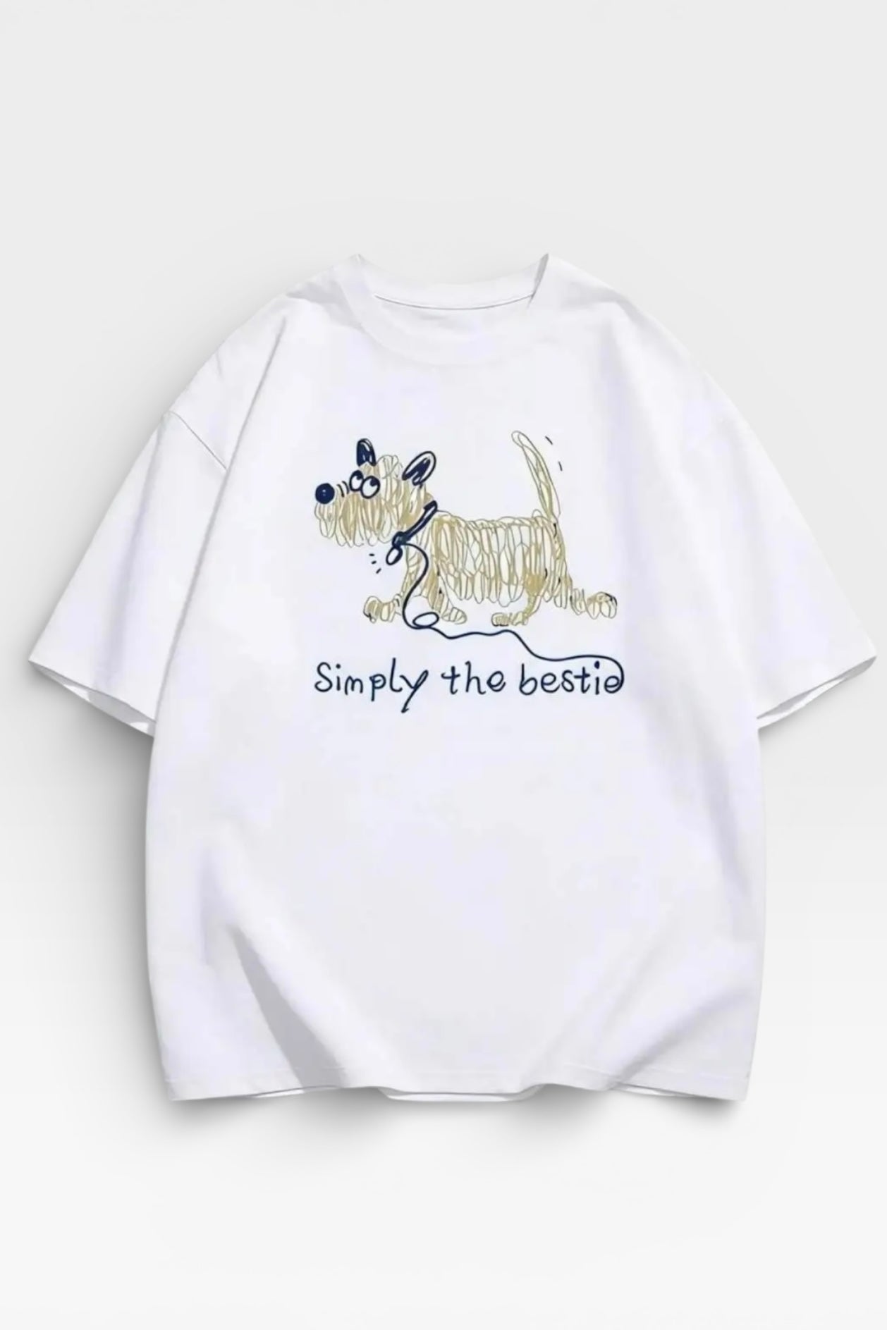 Charizma - Oversized Μακό T-Shirt Simply the Bestie
