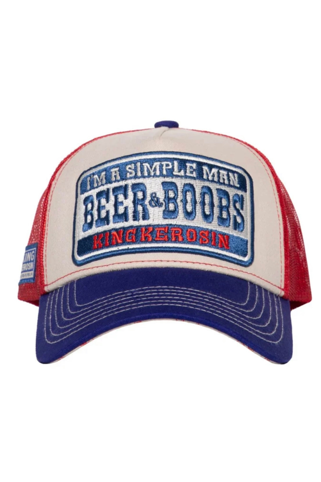 King Kerosin - Καπέλο Jockey «I’m A Simple Man Beer & Boobs»