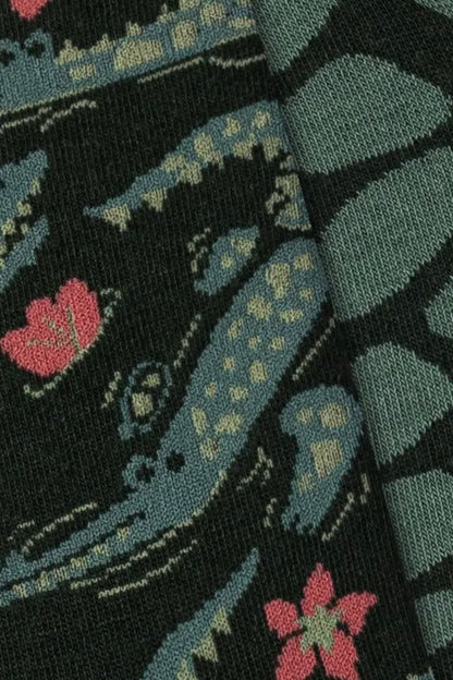 Kylie Crazy - Fun Seamless Crocodile Αντρικές Κάλτσες