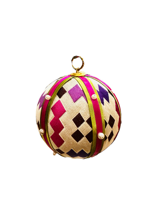 Kabiadesign - Χειροποίητη Xmas Μπάλα - Γαλάζια 18
