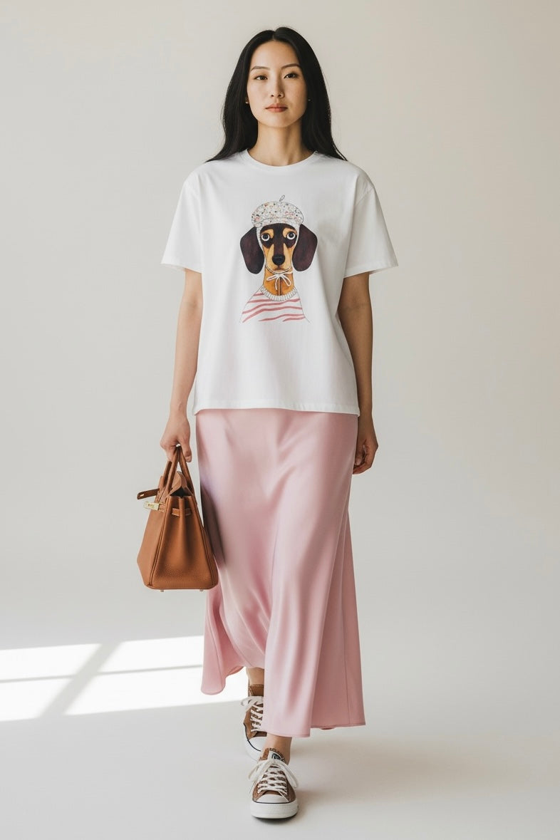 Charizma - Oversized Μακό T-Shirt Mrs Dach