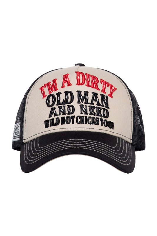 King Kerosin - Καπέλο Jockey «I’m A Dirty Old Man»