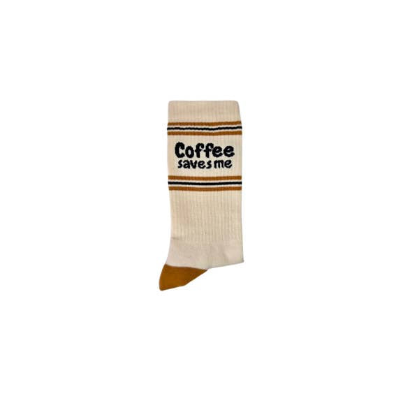 Pegada - Coffee Saves Me Unisex Κάλτσες