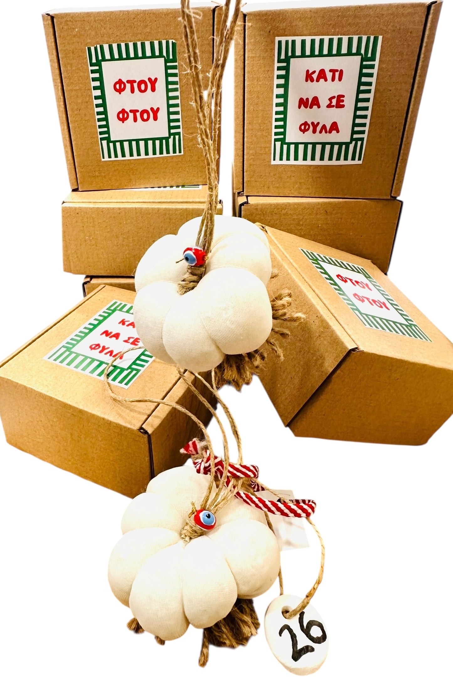 Maria Davilla - Χειροποίητο Γούρι Σκόρδο