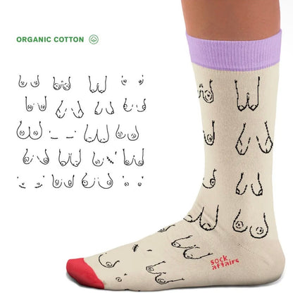 Sock Affairs - Tits Socks by Cara Trancada