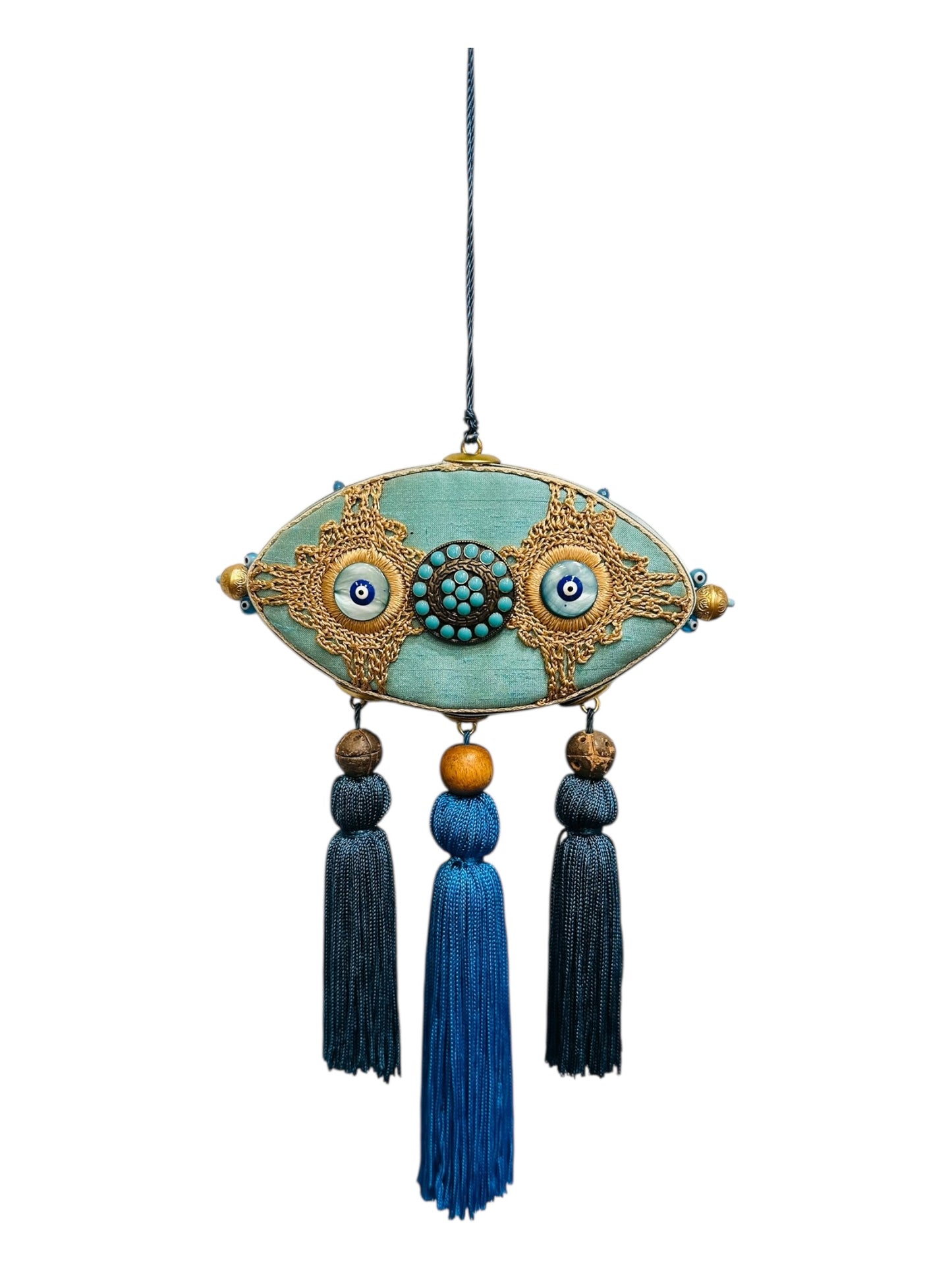 Kabiadesign- Χειροποίητο Διακοσμητικό Γούρι με φούντες 14