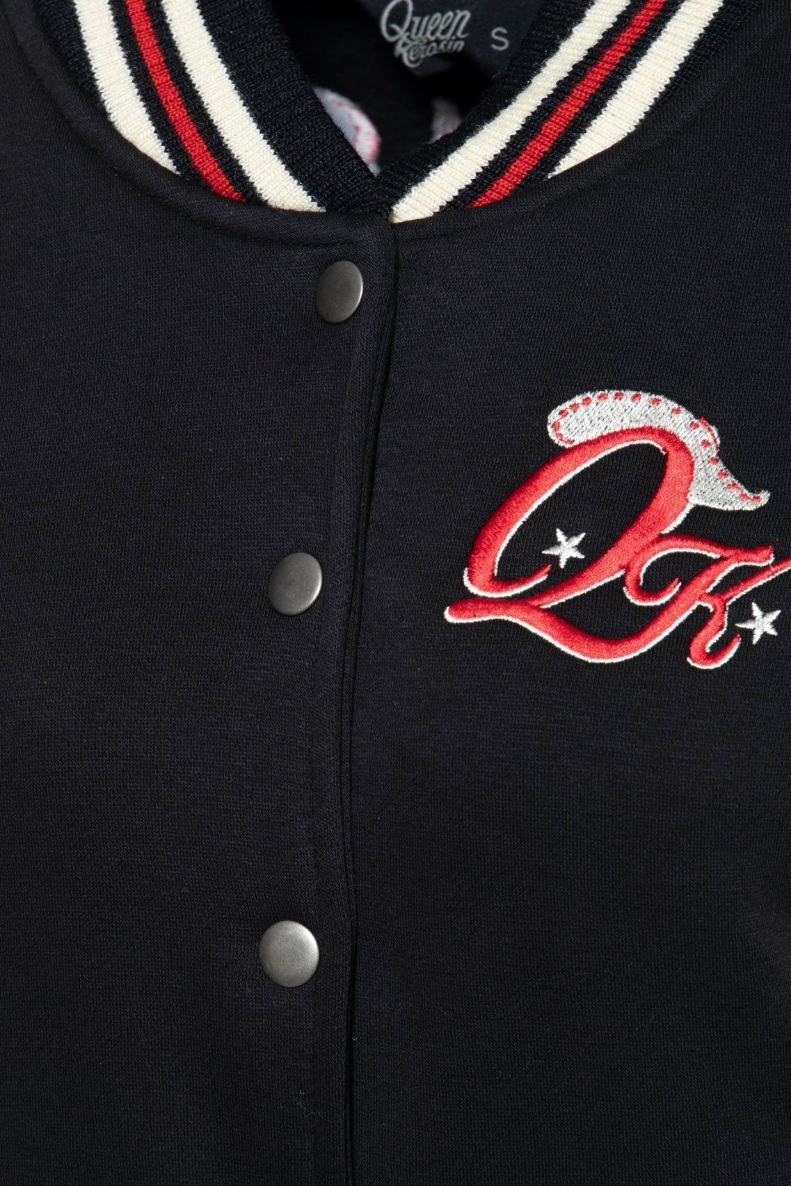 Queen Kerosin - Κολεγιακό Τζάκετ «Rebel at Heart»