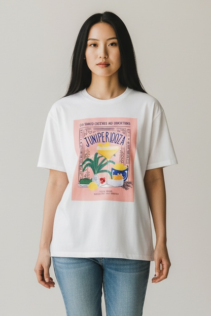 Charizma - Oversized Μακό T-Shirt Juniper Looza