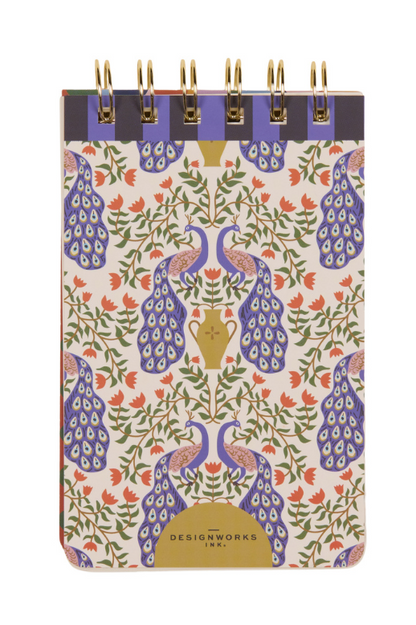 Designworks A Dopo Peacock - Μπλοκ Σημειώσεων Mε Σπιράλ Βιβλιοδεσία