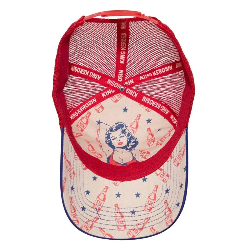 King Kerosin - Καπέλο Jockey «I’m A Simple Man Beer & Boobs»