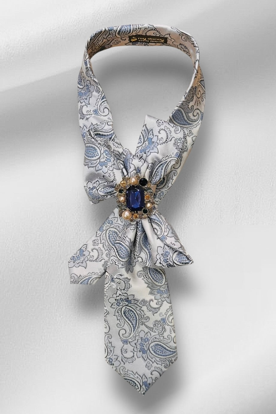 My Dandy- Ascot Necktie “Pastel Royale”