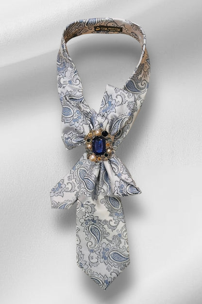 My Dandy- Ascot Necktie “Pastel Royale”