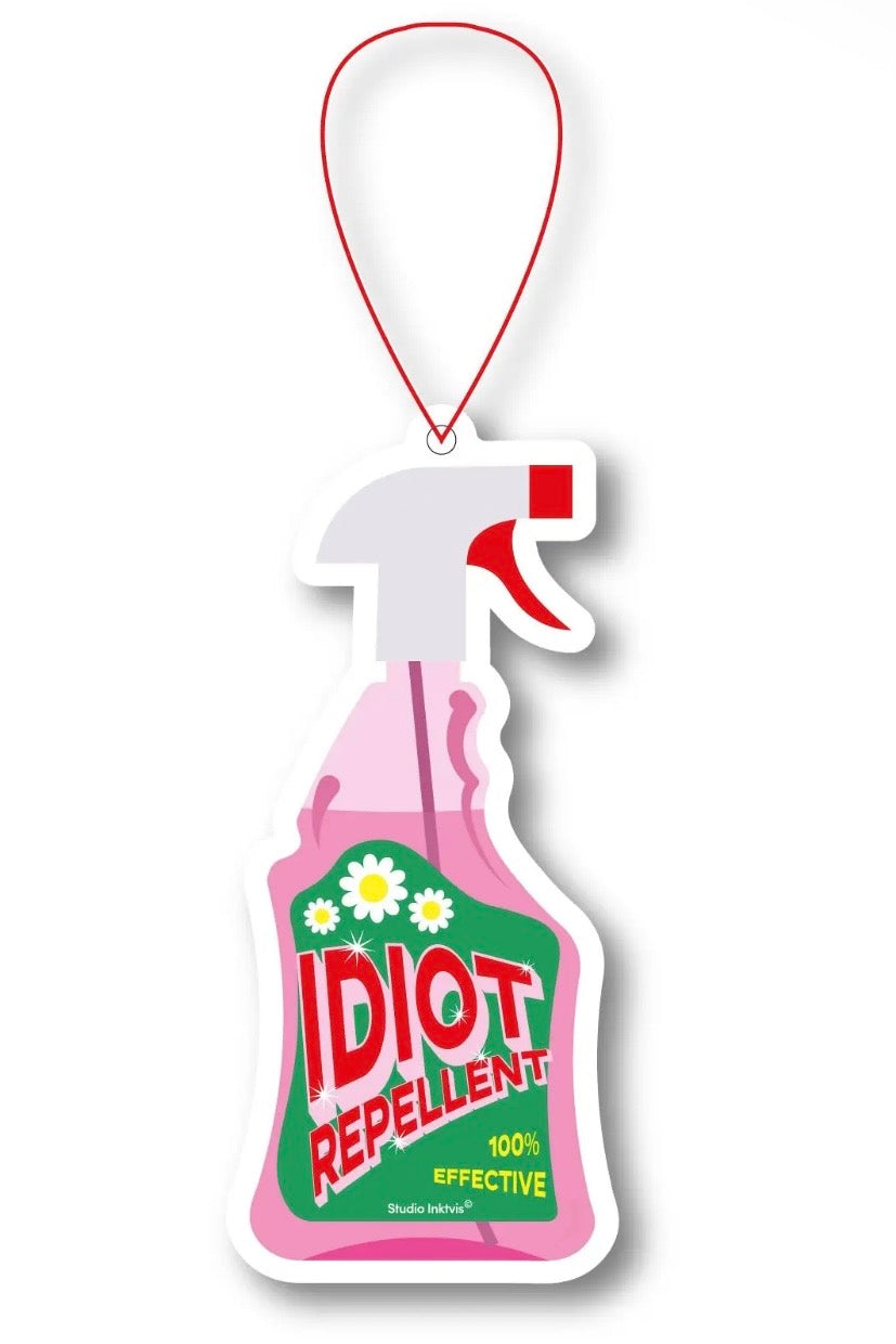 Studio Inktvis - Αρωματικό Αυτοκινήτου "Idiot Repellent" Άρωμα Sakura