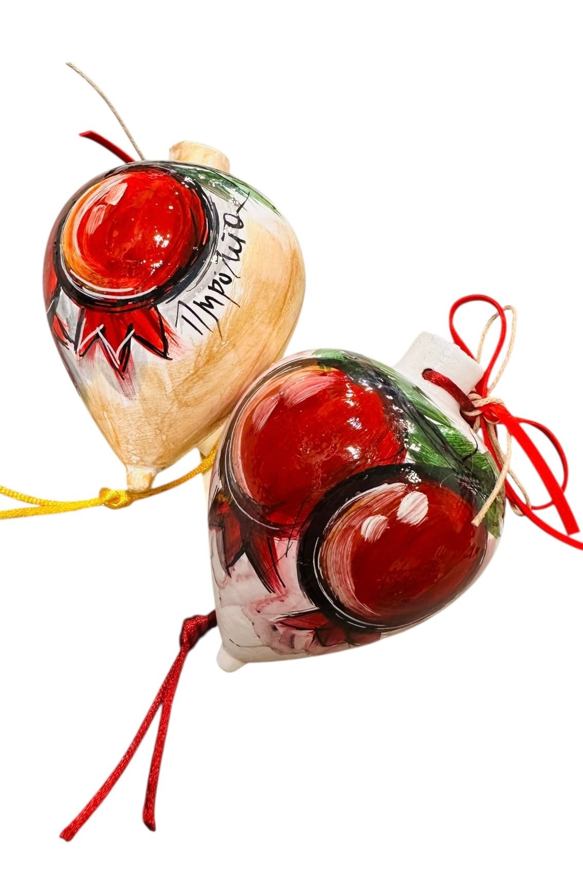 Ψαρόνι - Κεραμική σβούρα "Ρόδια"