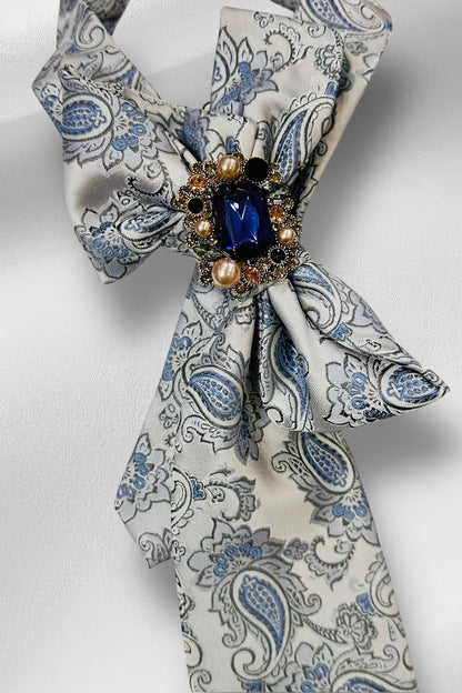 My Dandy- Ascot Necktie “Pastel Royale”