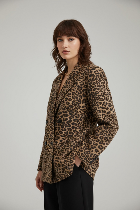 Lumina - Σακάκι Animal Print