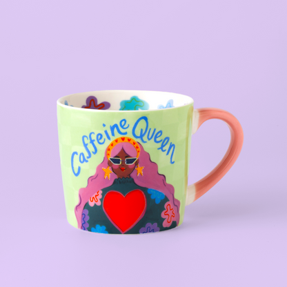 Eleanor Bowmer- Caffeine Queen Κεραμική Κούπα 300ml