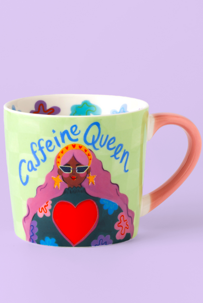 Eleanor Bowmer- Caffeine Queen Κεραμική Κούπα 300ml