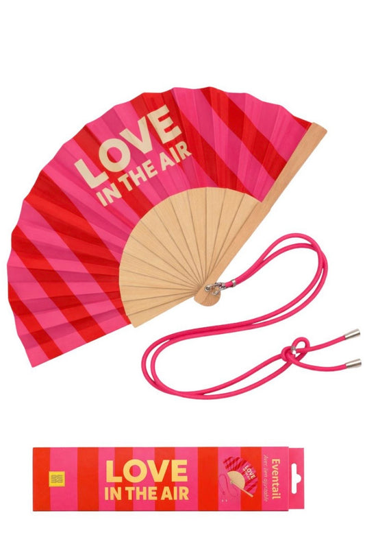 Woom –  Love in the Air Βεντάλια με Λουράκι Ώμου & Gift Box