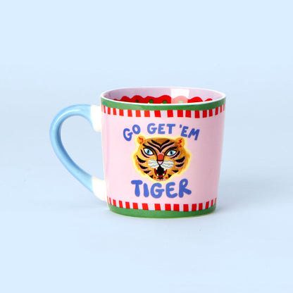 Eleanor Bowmer- Go Get 'Em Tiger Κεραμική Κούπα 300ml