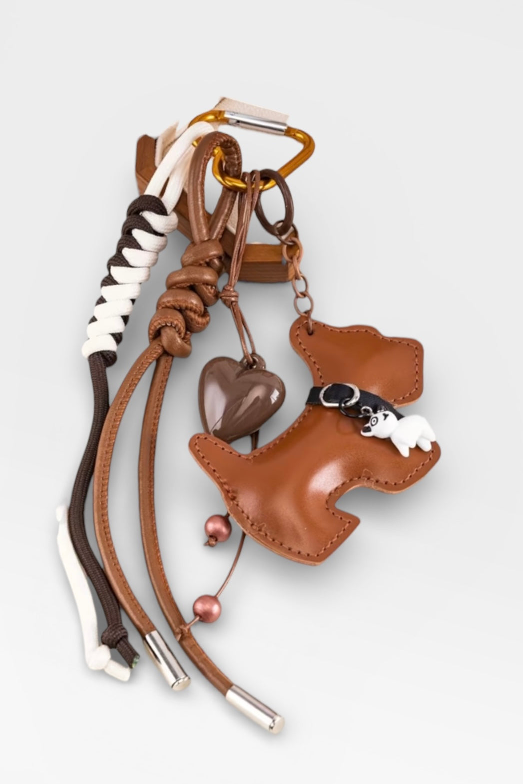 Charizma - Μπρελόκ & Bag Charm Καφέ Westie