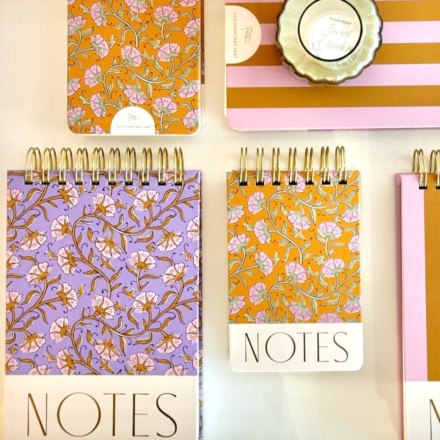 Designworks Vintage Floral - Μπλοκ Σημειώσεων Mε Σπιράλ Βιβλιοδεσία (250 σελίδες)