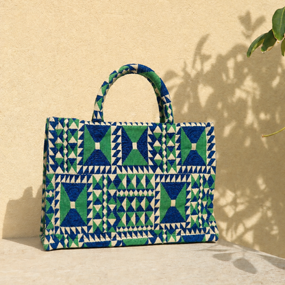 Marabu - Υφασμάτινη Tote Geometric - “Ashley”