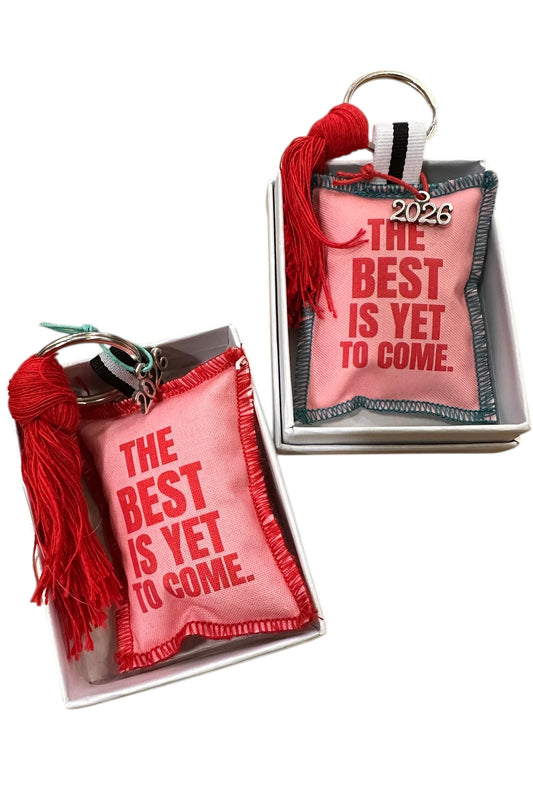 Maria Davilla - Χειροποίητο Γούρι Μπρελόκ The Best is Yet To Come