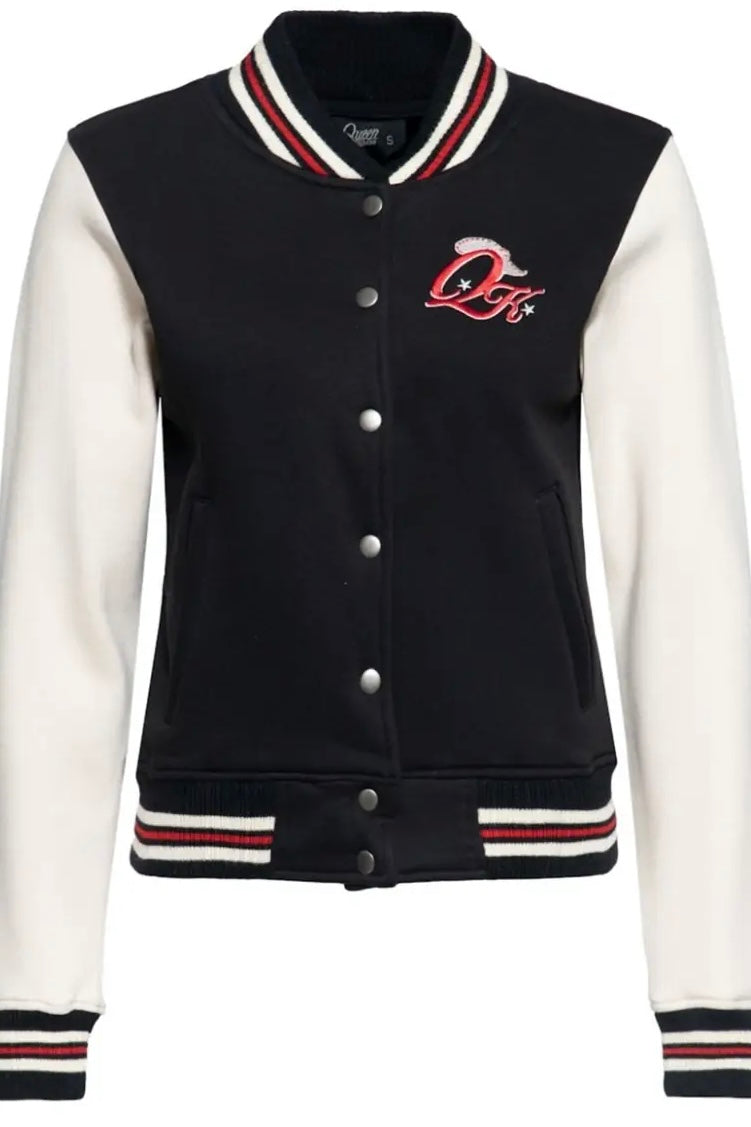 Queen Kerosin - Κολεγιακό Τζάκετ «Rebel at Heart»
