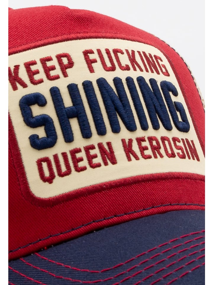Queen Kerosin - Καπέλο Jockey «Keep Fucking Shining»
