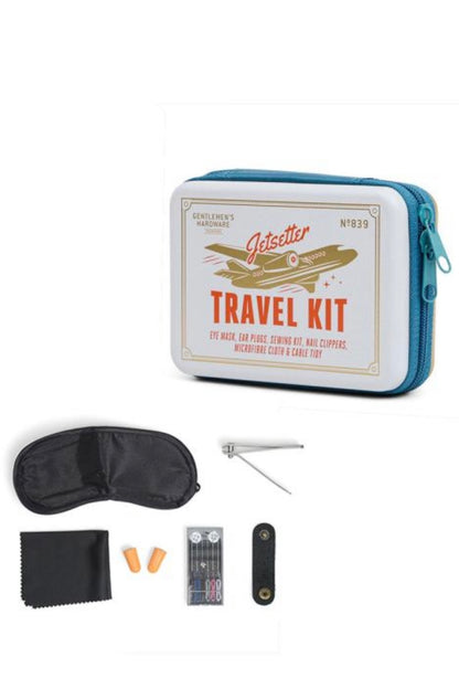 Gentlemen's Hardware Jet Setter– Σετ Ταξιδιού σε Μεταλλικό Κουτί