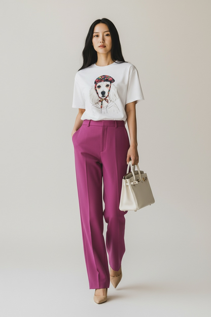 Charizma - Oversized Μακό T-Shirt Maltese