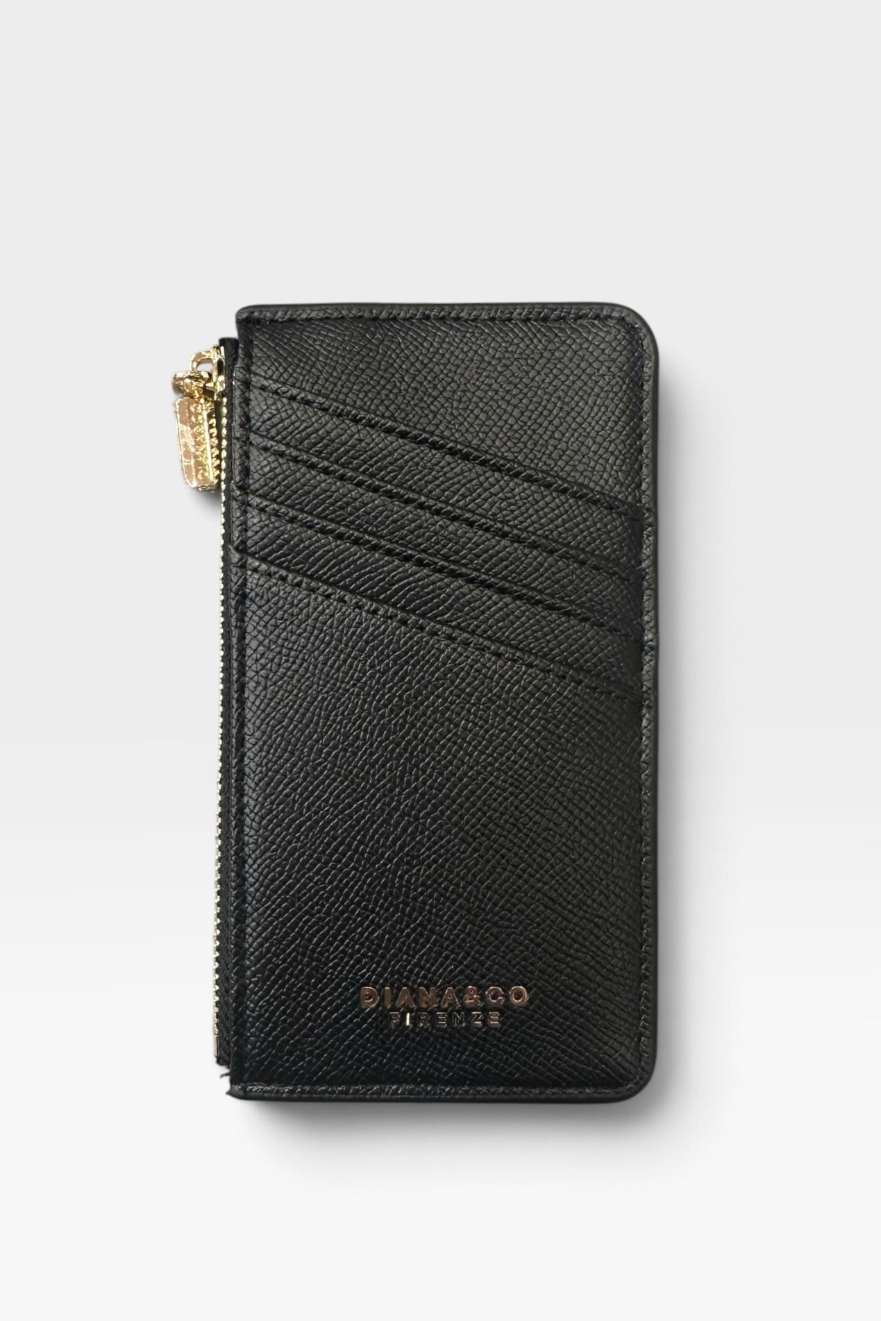 Diana & Co Firenze - Unisex Πορτοφόλι Card Holder Black