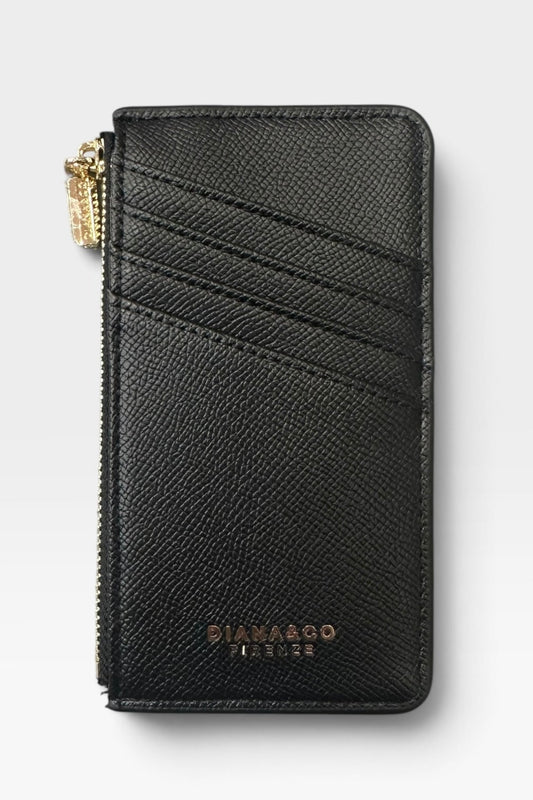 Diana & Co Firenze - Unisex Πορτοφόλι Card Holder Black
