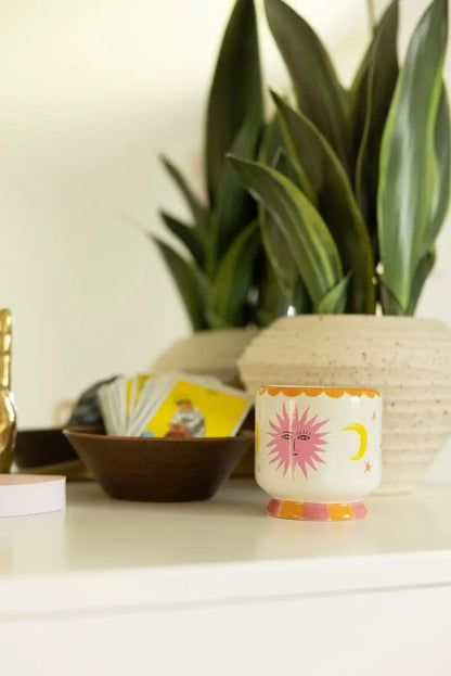 Paddywax A dopo Sun - Κεραμικό κερί σόγιας, Orange Blossom 226gr & Σπίρτα 75 τεμ