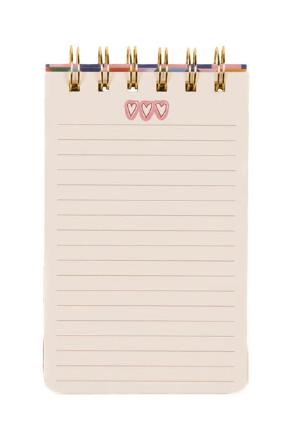 Designworks A Dopo Hearts - Μπλοκ Σημειώσεων Mε Σπιράλ Βιβλιοδεσία