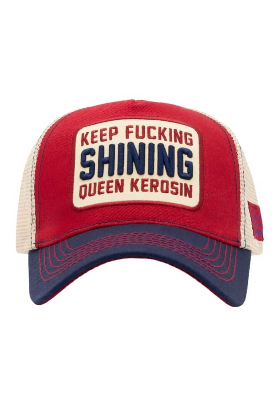 Queen Kerosin - Καπέλο Jockey «Keep Fucking Shining»