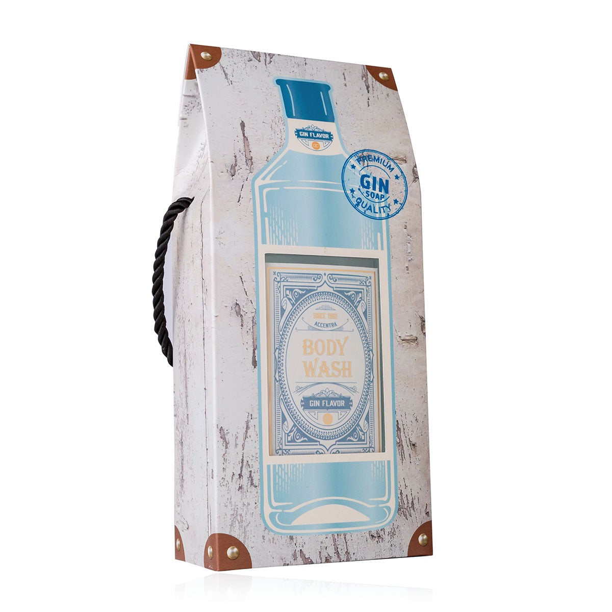 Accentra - Αφρόλουτρο 400ml σε συσκευασία - μπουκάλι Gin