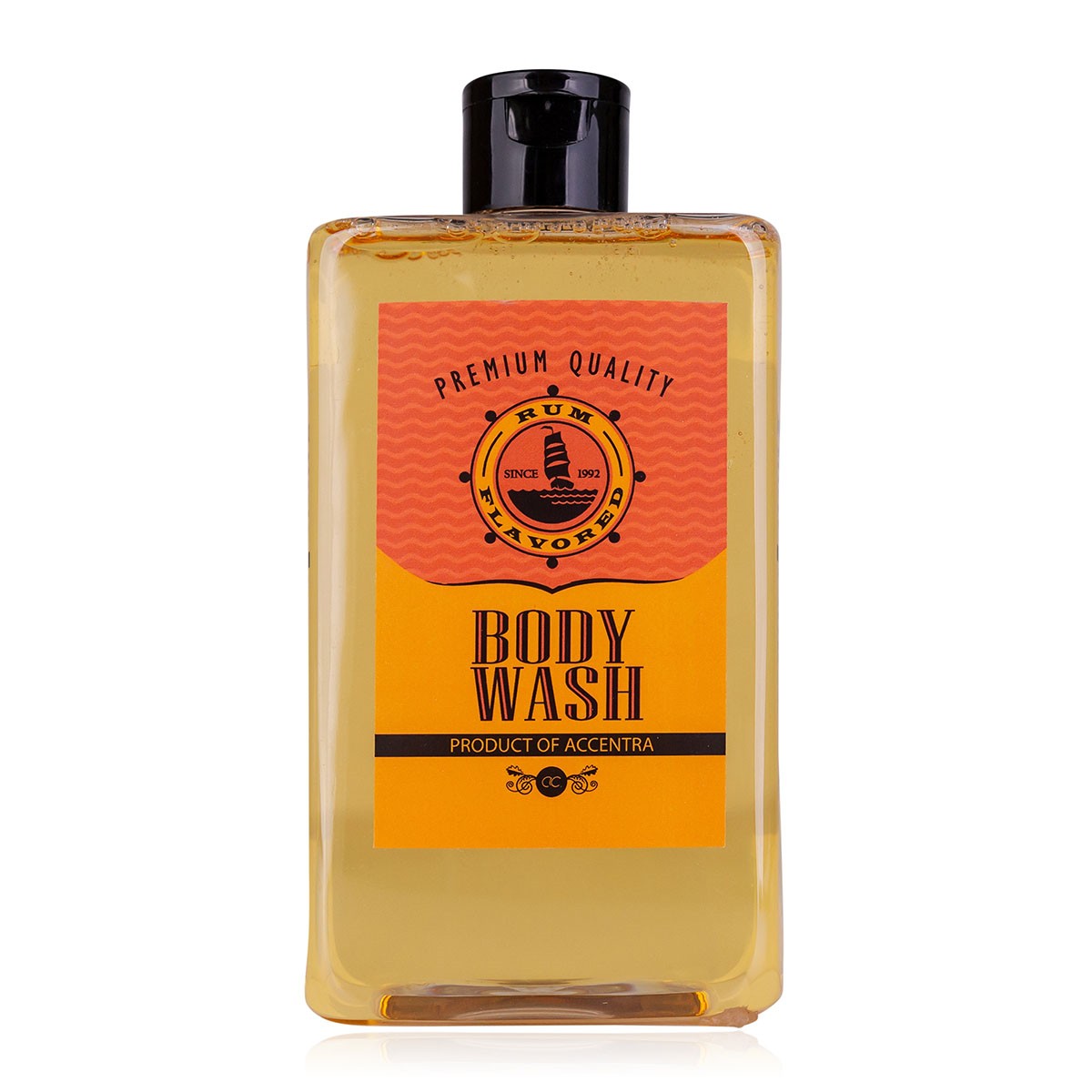 Accentra - Αφρόλουτρο 400ml σε συσκευασία - μπουκάλι Rum