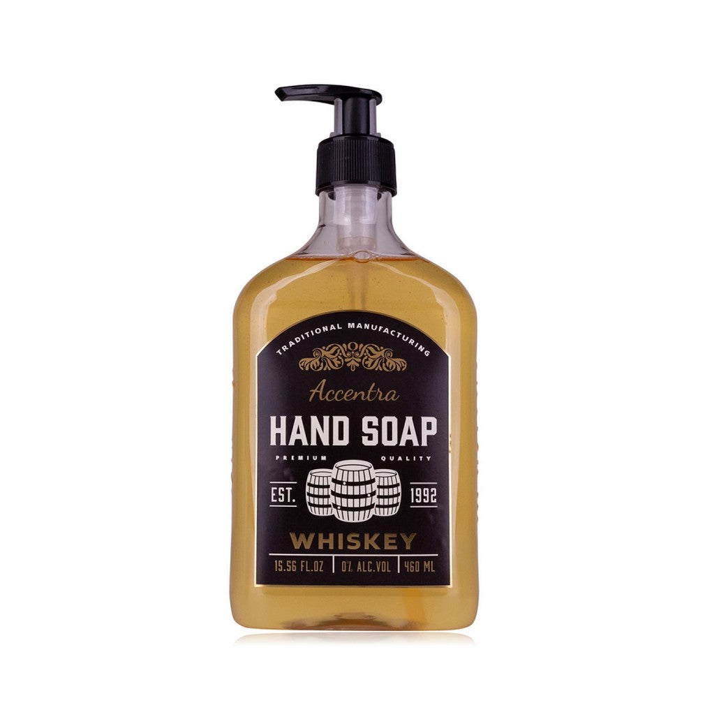 Accentra - Σαπούνι χεριών 460ml σε συσκευασία μπουκάλι Whiskey